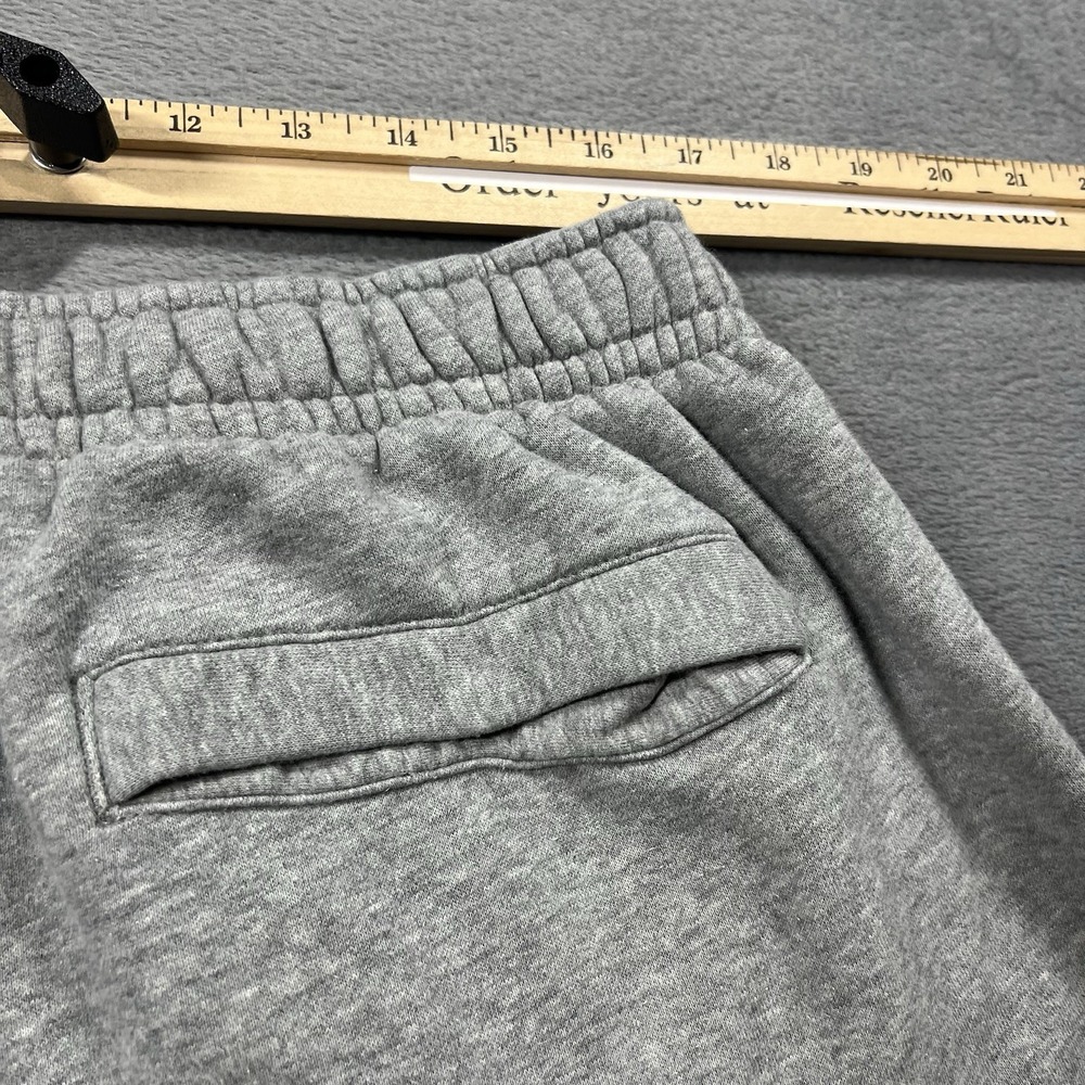 Nike Sweatpants Mens 2XL Gray Club Fleece Joggers Pockets Gym Workout Training - Picture 6 of 12